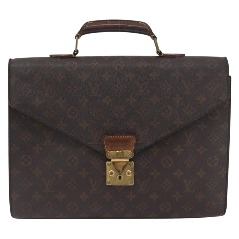 Louis Vuitton Monogram Serviette Conseiller Briefcase Brown